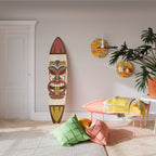 TOTEM TIKI Panel decorativo de tabla de surf