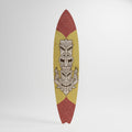 TIKI TOTEM Panel decorativo de tabla de surf