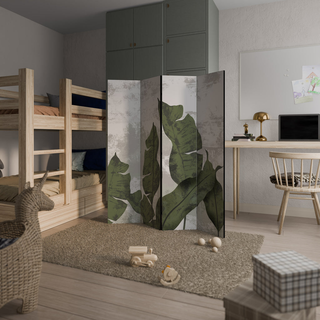 Biombo decorativo LEAF ECHO de 4 paneles