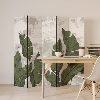 LEAF ECHO Biombo de 5 paneles