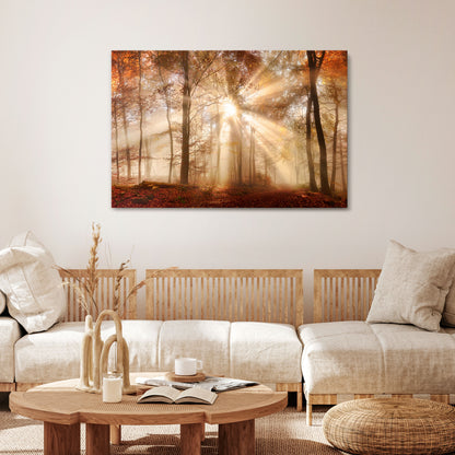 WHISPERS OF AUTUMN Cuadro en lienzo horizontal