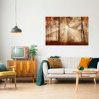 WHISPERS OF AUTUMN Póster Horizontal Adhesivo