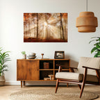 WHISPERS OF AUTUMN Póster Horizontal Adhesivo