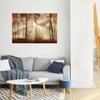 WHISPERS OF AUTUMN Póster Horizontal Adhesivo