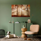 WHISPERS OF AUTUMN Póster Horizontal Adhesivo