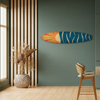 SUNNY SLIDE Panel decorativo de tabla de surf