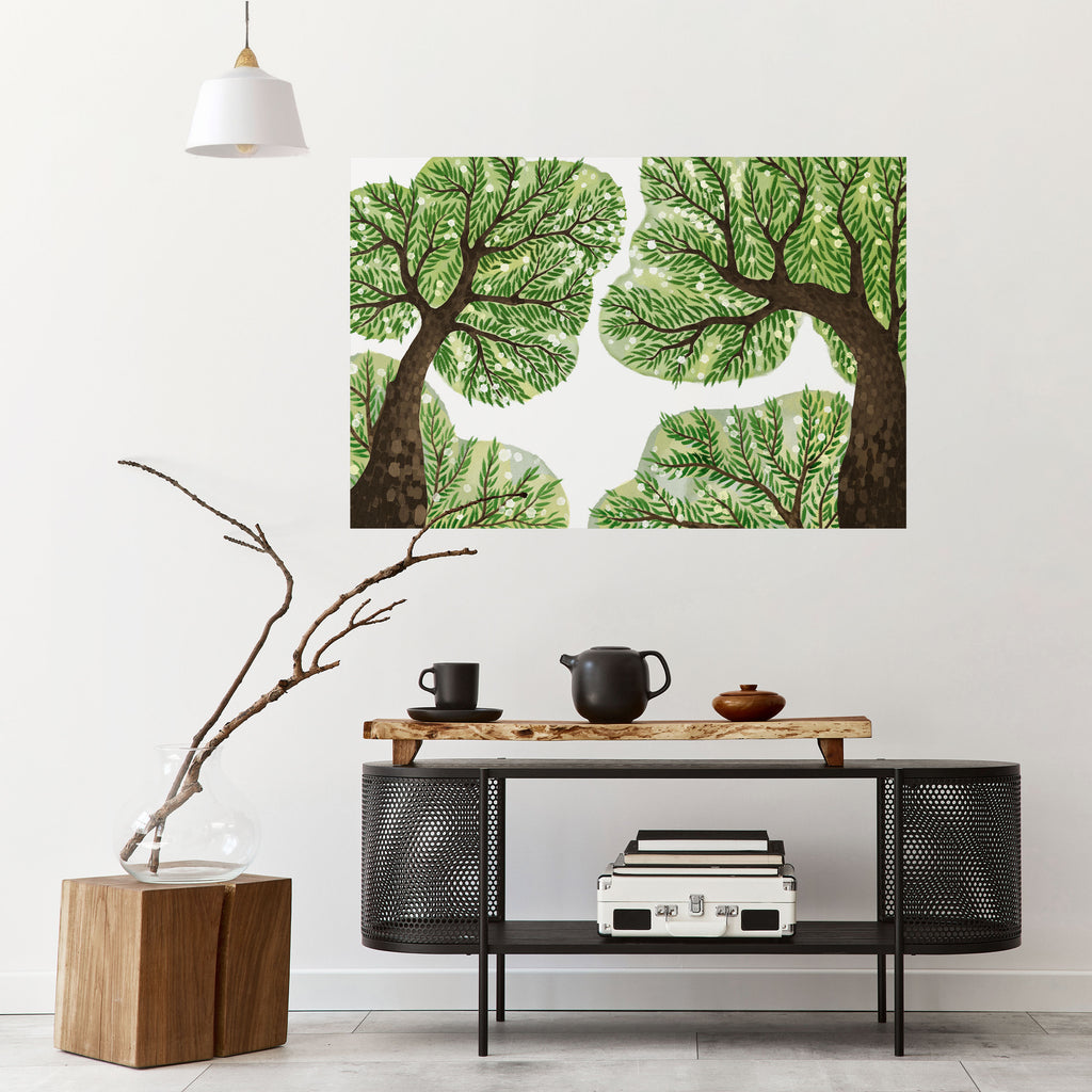 Póster horizontal autoadhesivo WILDERNESS DASH