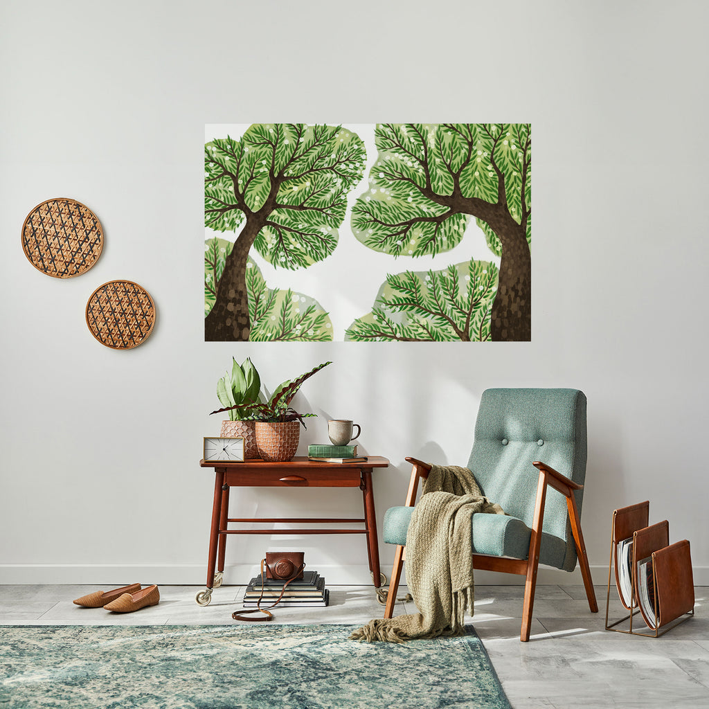 Póster horizontal autoadhesivo WILDERNESS DASH