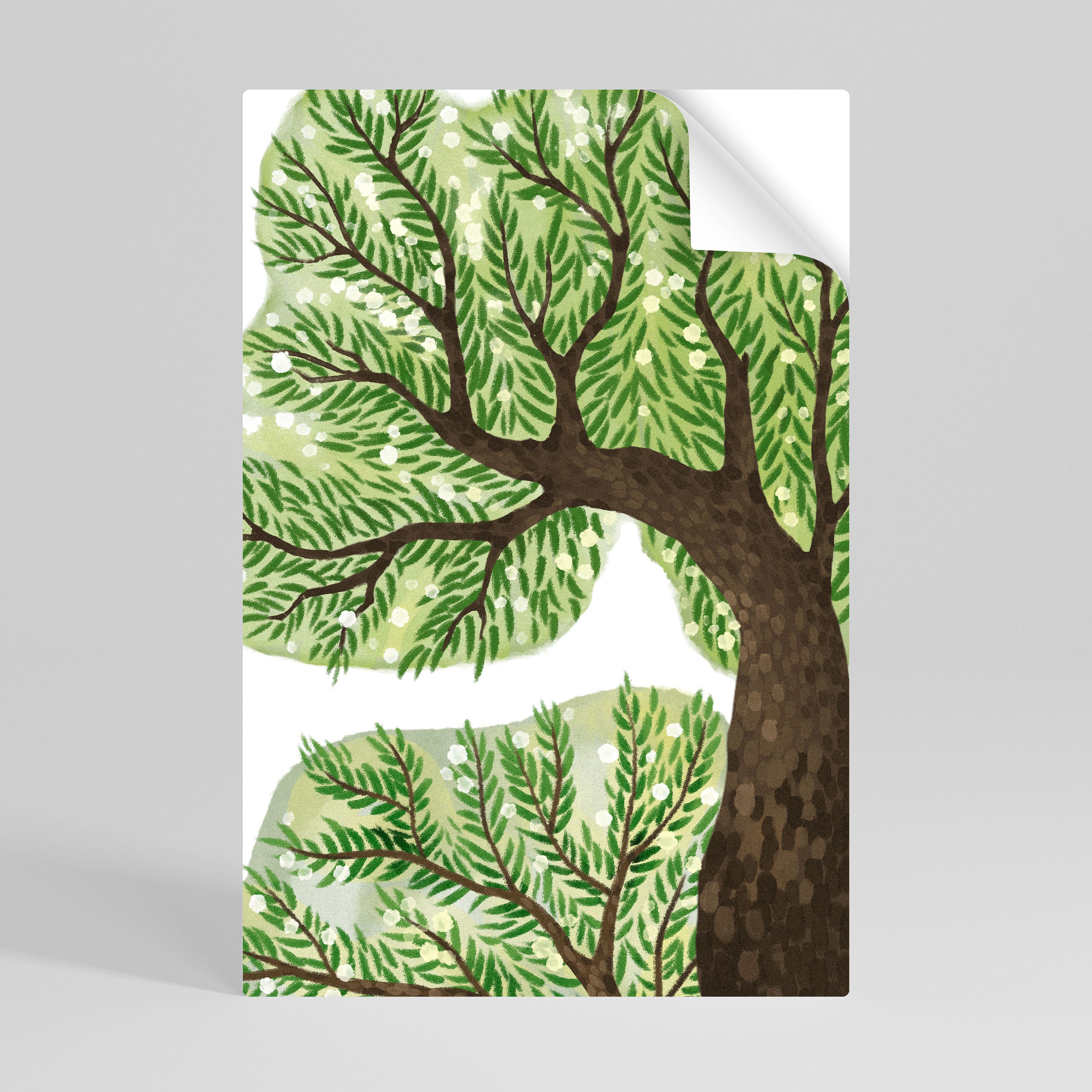 WILDERNESS DASH Peel and Stick Vertical Poster