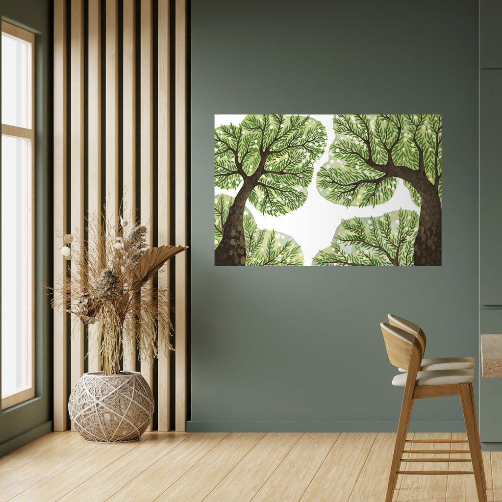 Póster horizontal autoadhesivo WILDERNESS DASH