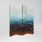 LUNAR SECRETS Decorative 4-Panel Room Divider