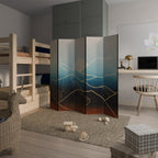 LUNAR SECRETS Biombo Decorativo de 5 Paneles