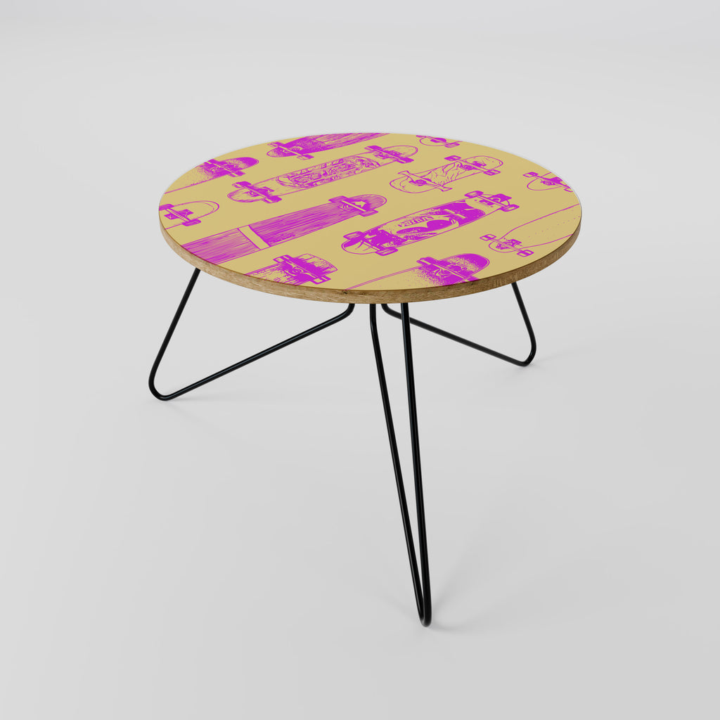 SKATEBOARD ARTISTRY Coffee Table 60