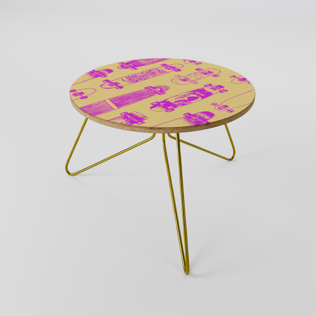 SKATEBOARD ARTISTRY Mesa de centro