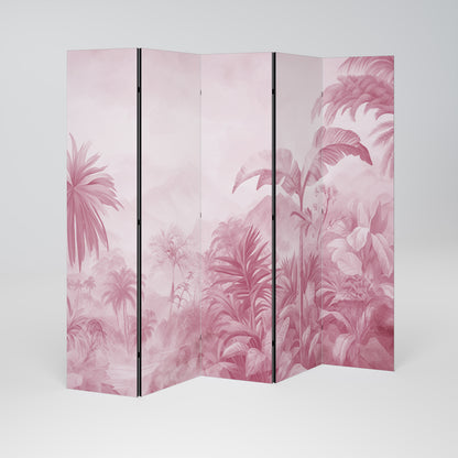 SWEET TROPICS Biombo de 5 paneles