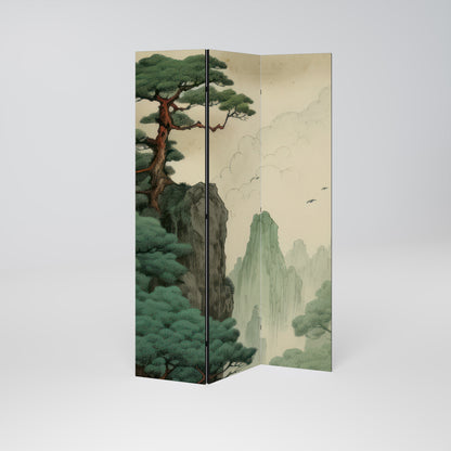 VERDURE ABYSS Biombo de 3 paneles