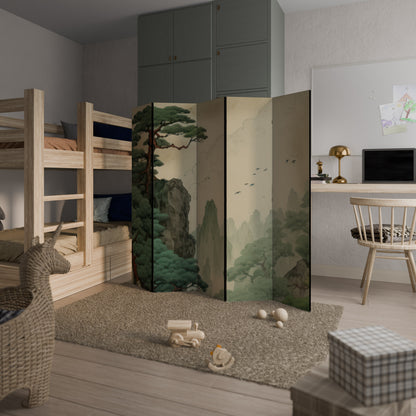 VERDURE ABYSS Biombo de 5 paneles