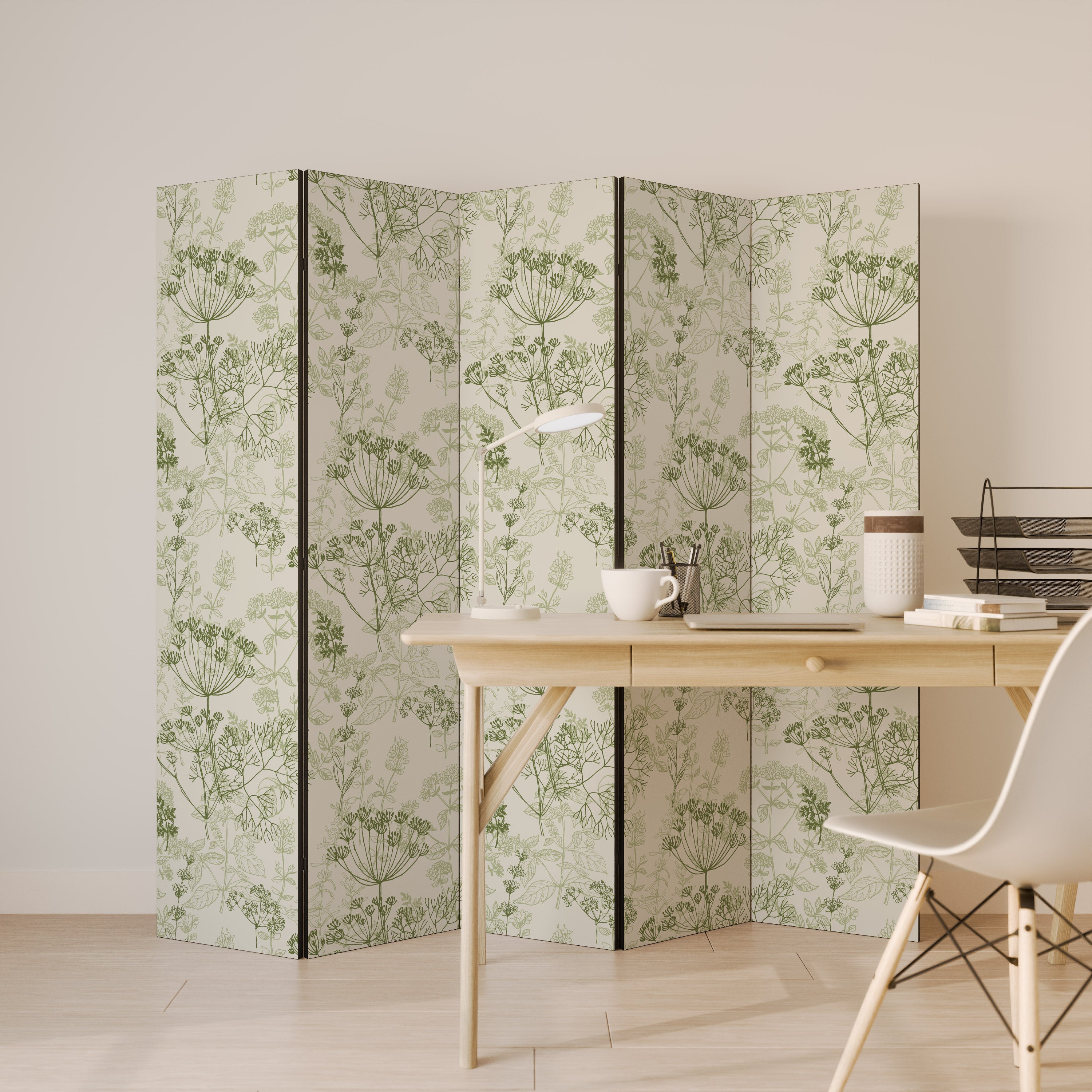 FENNEL BALDACHIN 5-Panel Room Divider