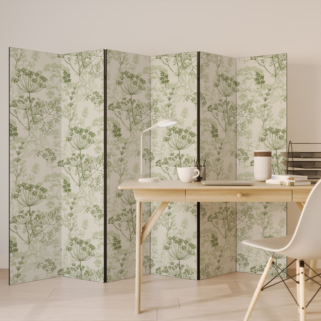 Biombo decorativo de 6 paneles FENNEL BALDACHIN