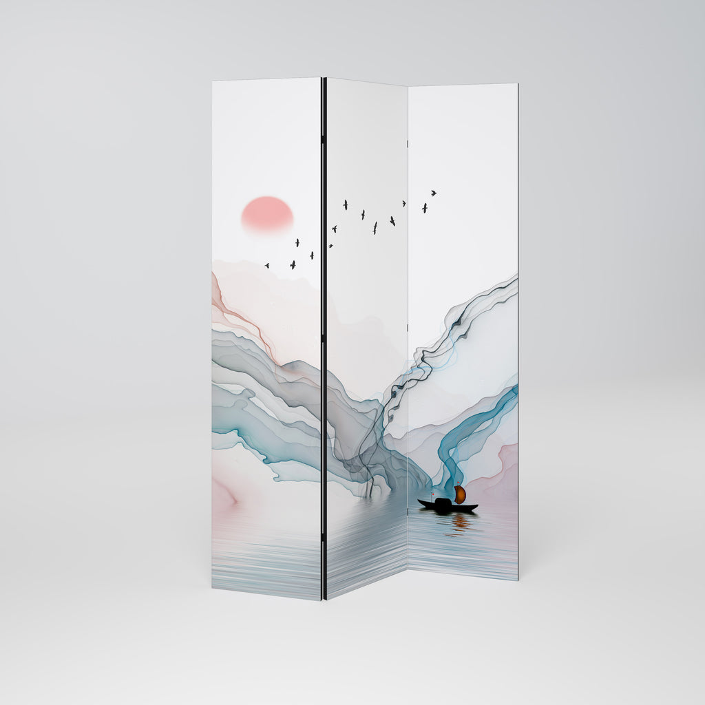 VELVET CROSSING Biombo de 3 paneles