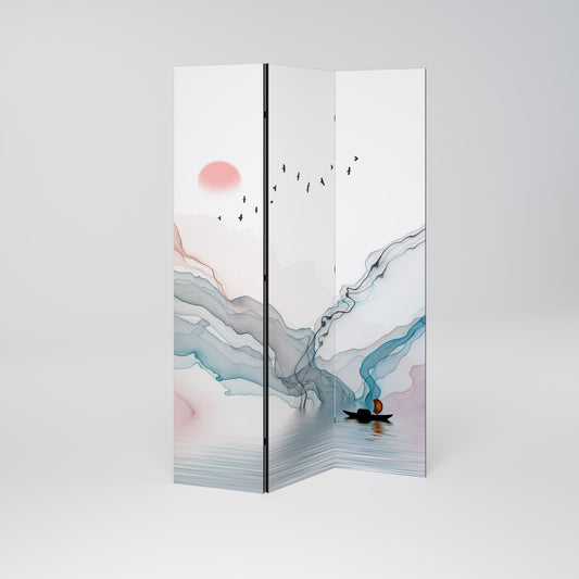 VELVET CROSSING 3-Panel Room Divider