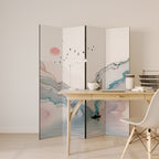 VELVET CROSSING 4-Panel Room Divider