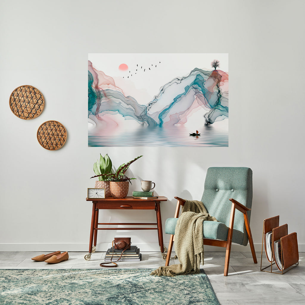 Póster horizontal autoadhesivo de VELVET CROSSING