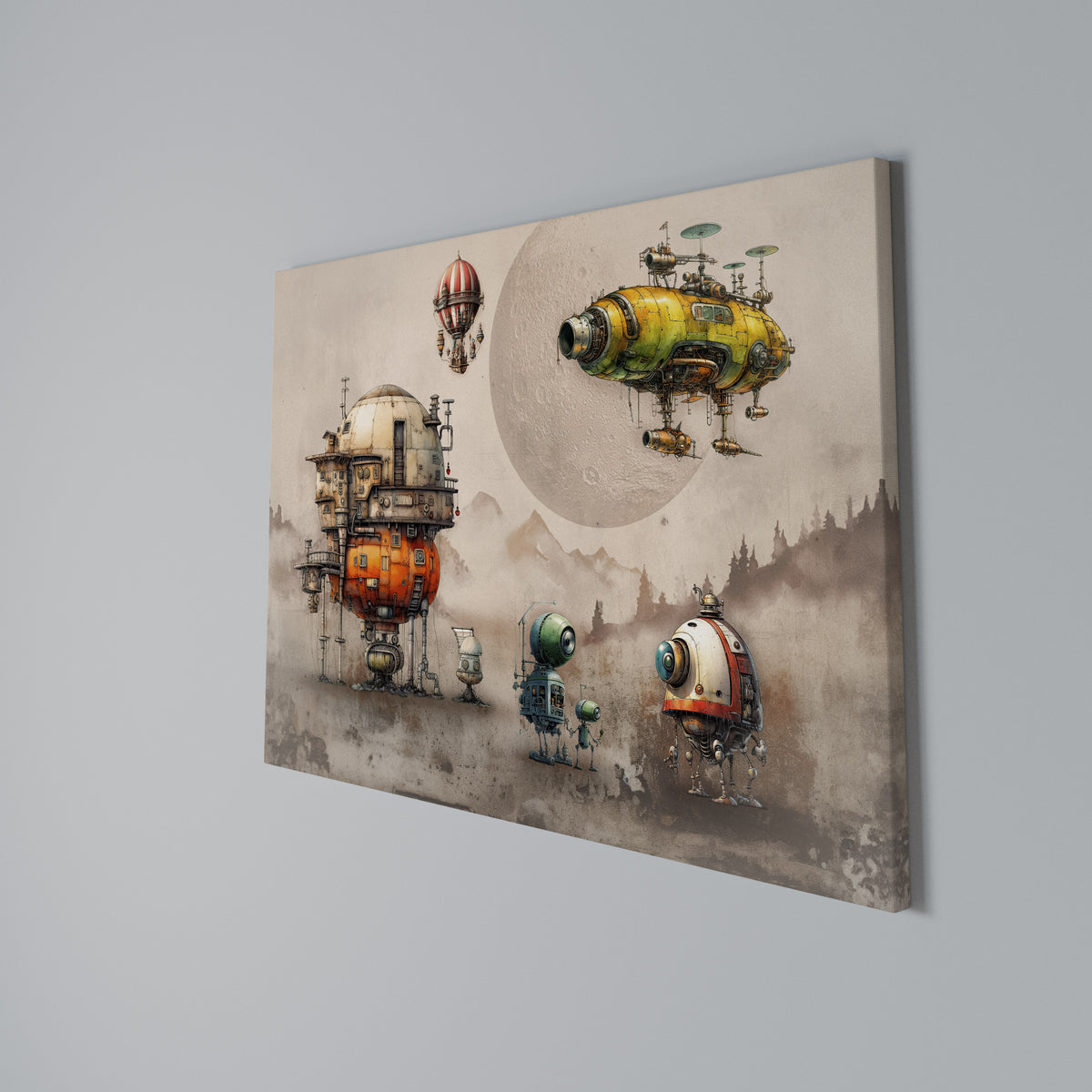 MACHINARIUM MACHINES Cuadro en lienzo horizontal