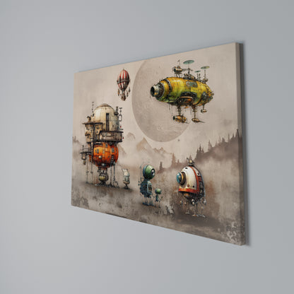 MACHINARIUM MACHINES Cuadro en lienzo horizontal