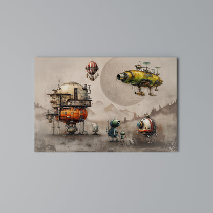 MACHINARIUM MACHINES Cuadro en lienzo horizontal