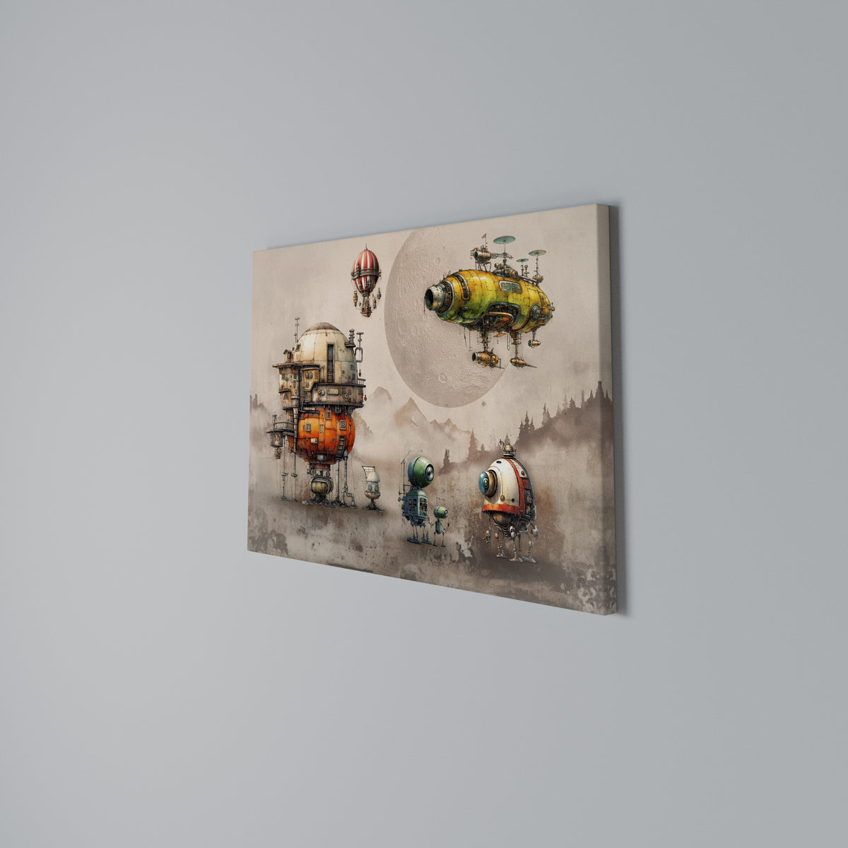 MACHINARIUM MACHINES Cuadro en lienzo horizontal