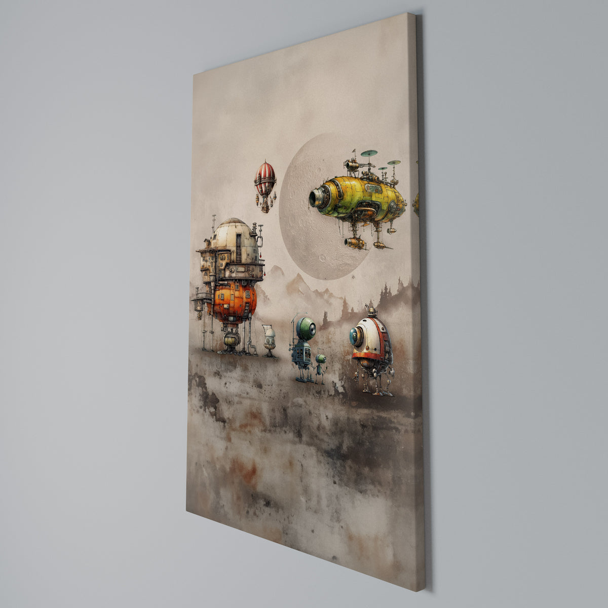 MACHINARIUM MACHINES Cuadro en lienzo vertical