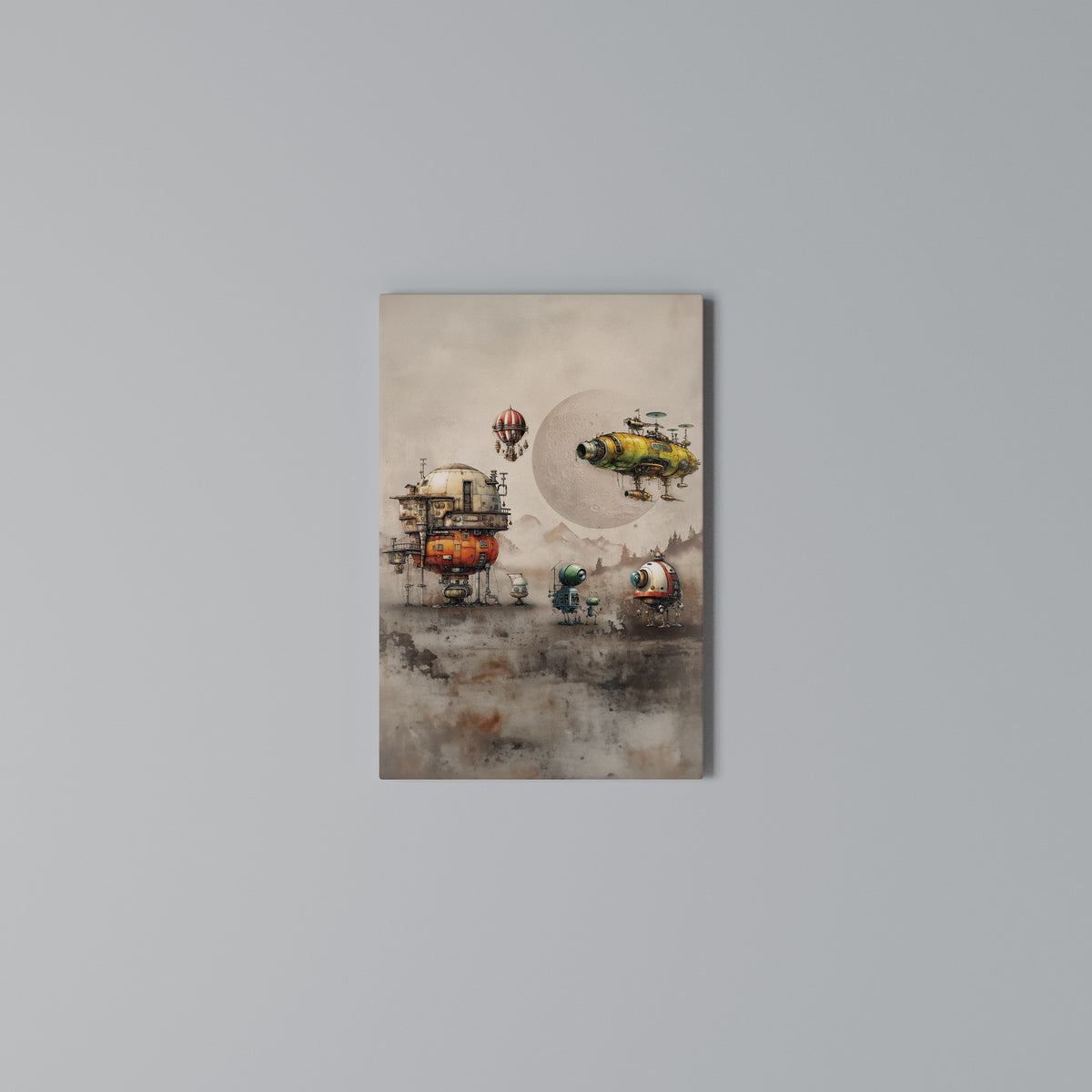 MACHINARIUM MACHINES Cuadro en lienzo vertical