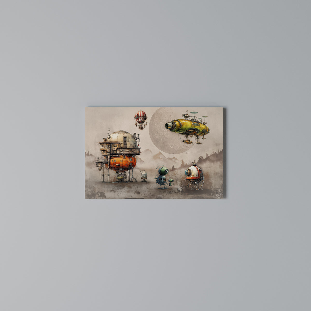 MACHINARIUM MACHINES Cuadro en lienzo horizontal