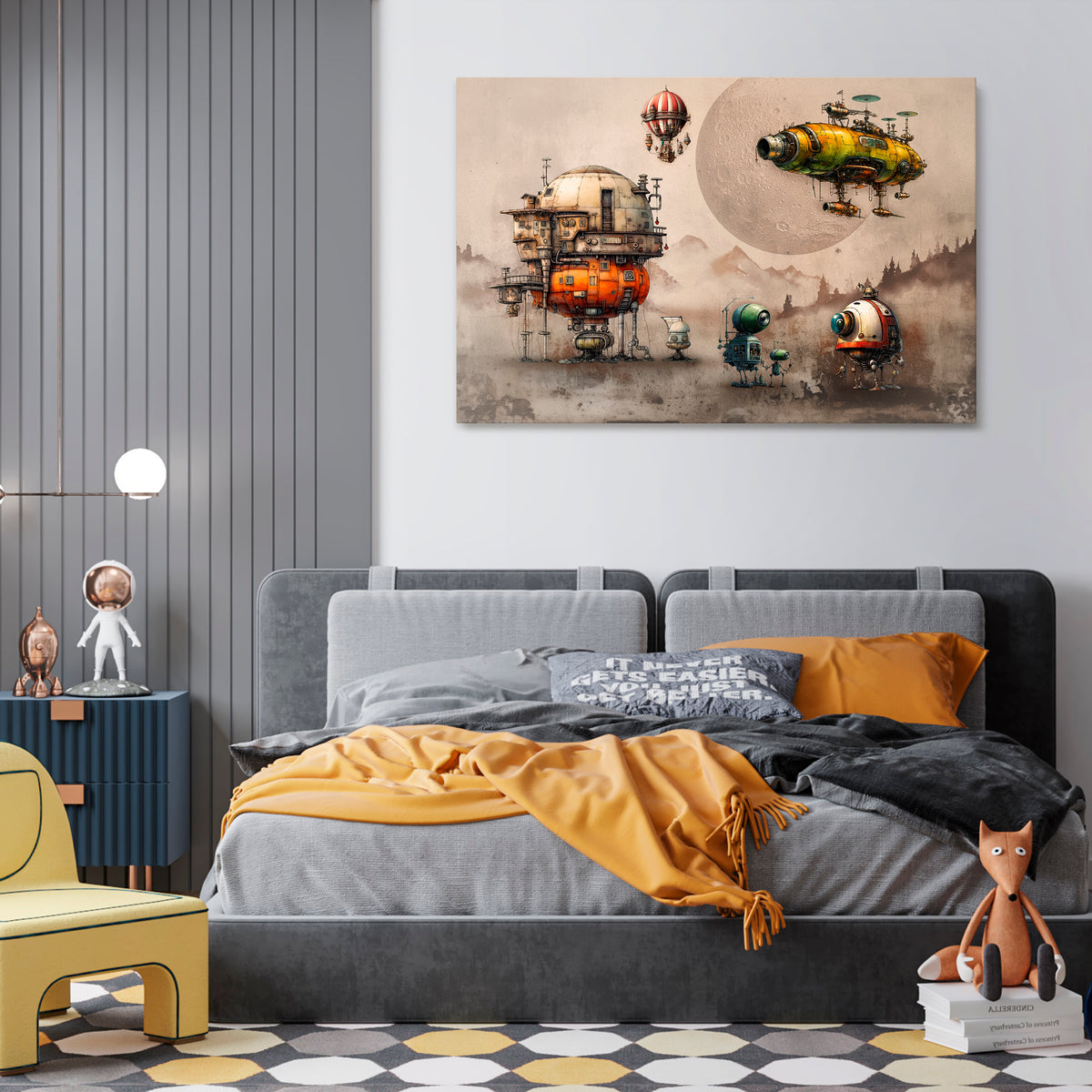 MACHINARIUM MACHINES Cuadro en lienzo horizontal