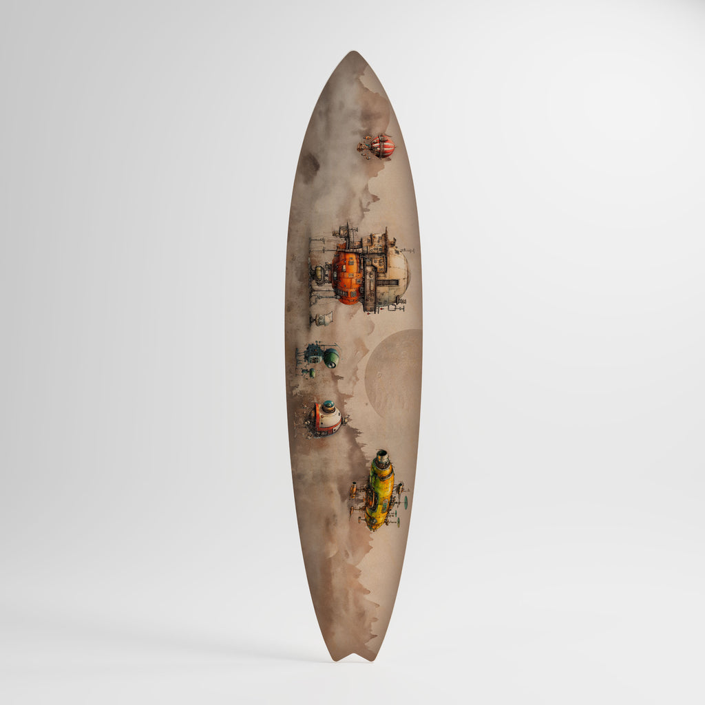 MACHINARIUM MACHINES Panel decorativo de tabla de surf