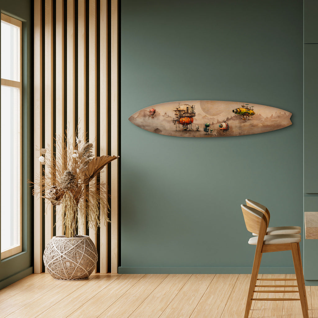 MACHINARIUM MACHINES Panel decorativo de tabla de surf