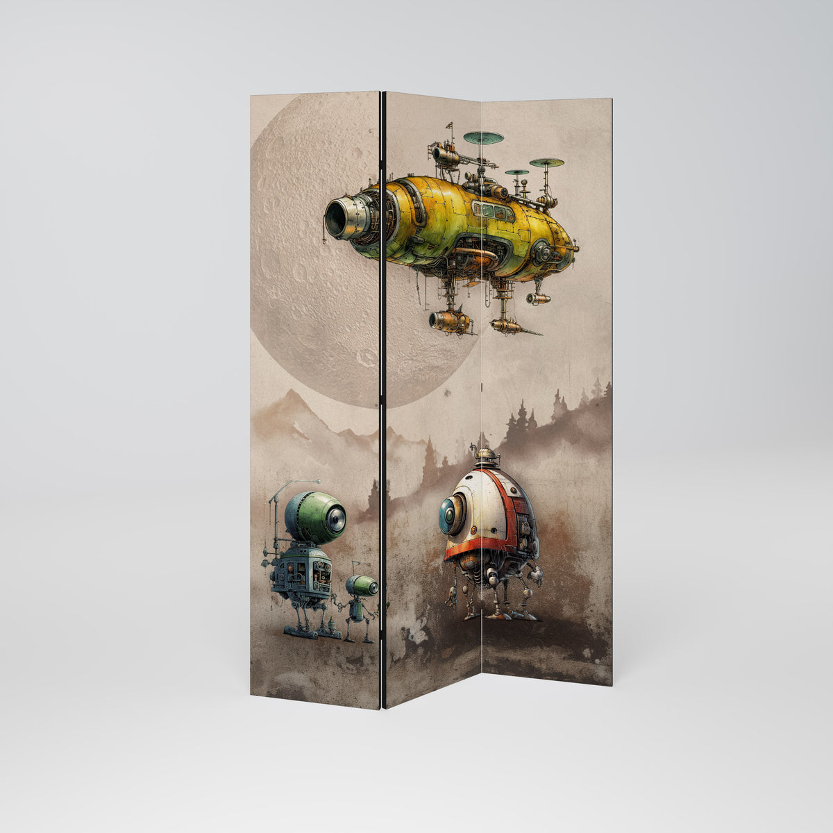 MACHINARIUM MACHINES Biombo de 3 paneles