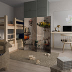 MACHINARIUM MACHINES Decorative 4-Panel Room Divider