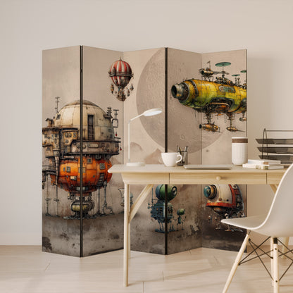 MACHINARIUM MACHINES Biombo de 5 paneles