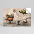 MACHINARIUM MACHINES Póster adhesivo horizontal