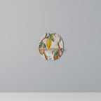 COCOA FRUITS Estante Ovalado Decorativo en Efecto Roble