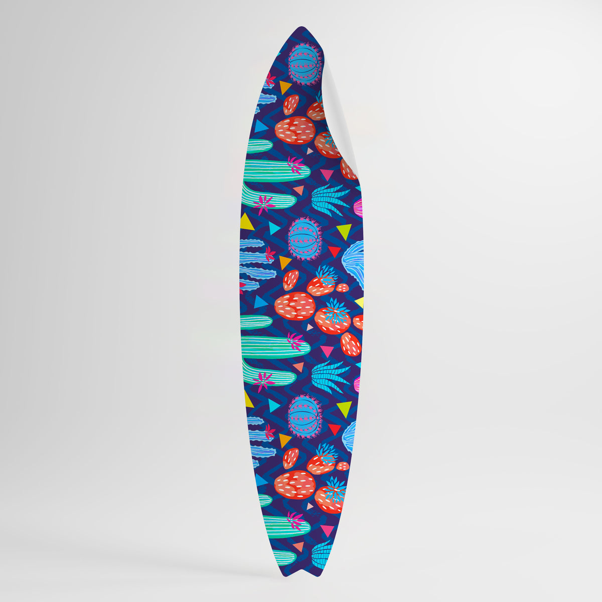 CACTUS VIBES Vinilo decorativo de tabla de surf