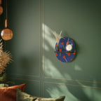 SWEET LOVE Estante Ovalado Decorativo en Acabado Negro