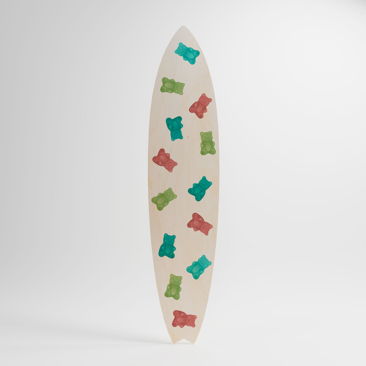 GUMMY BEARS Panel decorativo de tabla de surf
