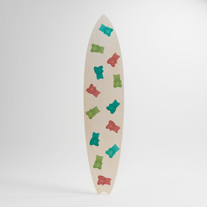 GUMMY BEARS Panel decorativo de tabla de surf