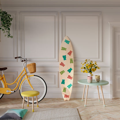 GUMMY BEARS Panel decorativo de tabla de surf