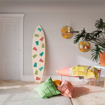 GUMMY BEARS Panel decorativo de tabla de surf