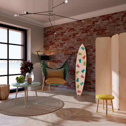 GUMMY BEARS Panel decorativo de tabla de surf