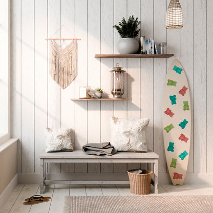 GUMMY BEARS Panel decorativo de tabla de surf